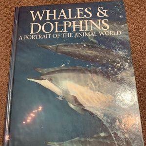 Whales & Dolphins Book (3 for $20)